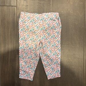 10 for $10 child of mine Pink Floral Microprint Leggings